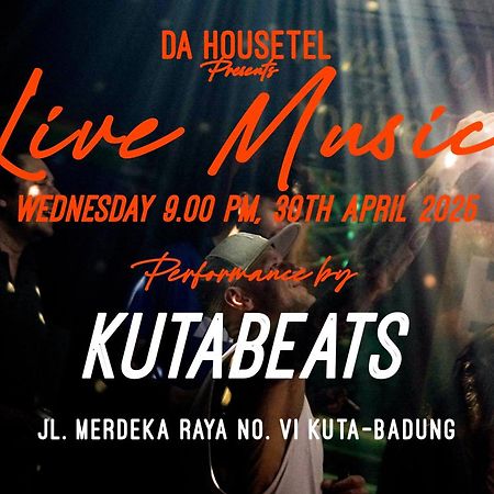 Da Housetel Kuta Hostel Kuta  Ngoại thất bức ảnh